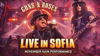 Guns N’ Roses – November Rain LIVE in Sofia, Bulgaria | July 21, 2025 Concert