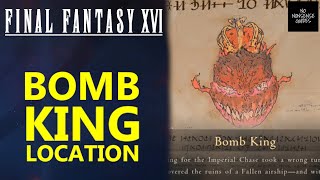 FF16 Bomb King Location - Use Hunt Board to Locate Bomb King - Weird Science - Crock in Sanbreque