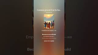 Common Ground (Can be found)