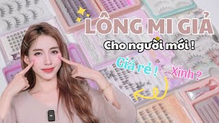 TOP MI GIẢ CHO NGƯỜI MỚI ! Mới tập makeup nên mua mã mi giả nào ! Mai Trinh