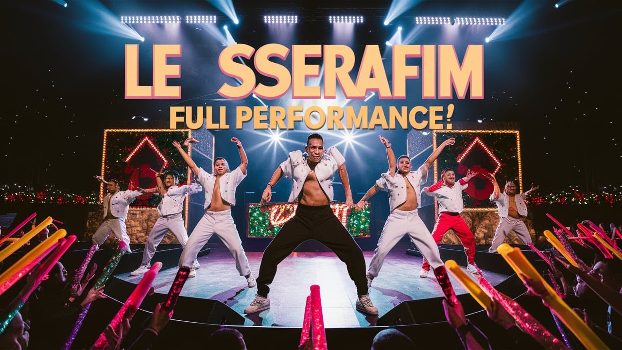 LE SSERAFIM Full Stage Performance SBS Gayo Daejeon 2025 | K-Pop Christmas Live