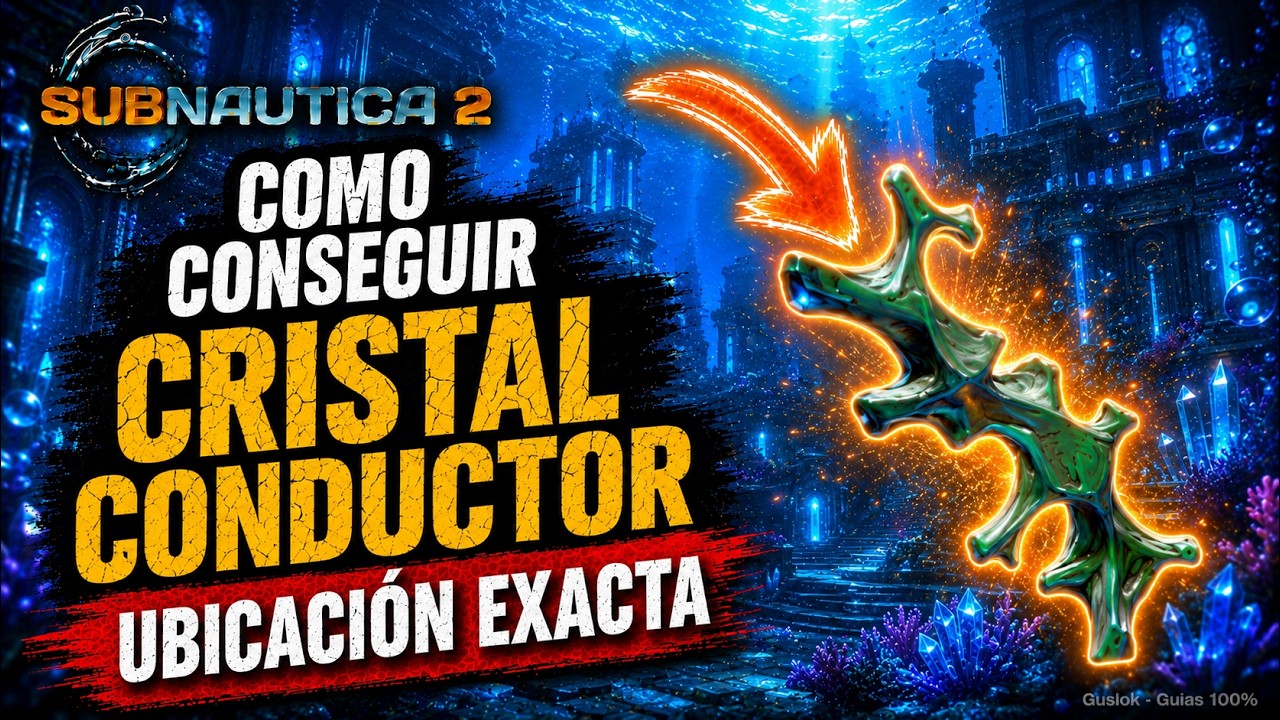 Cómo Conseguir Cristal Conductor Fácil | Ubicación Exacta Subnautica 2 Cómo Conseguir Cristal Conductor Fácil | Ubicación Exacta Subnautica 2