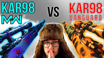 VANGUARD KAR98 vs MW KAR98, which is BETTER? New BEST Warzone sniper loadout & FAST level up guide