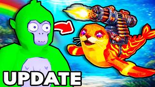 NEW MINIGUN + OMG BOSS UPDATE (SHARK GO VR)