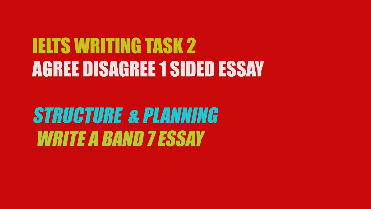 one sided essay ielts questions