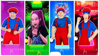 Dbillions Dance Battle 🎵 vs Kpop Demon Hunters - Tiles Hop EDM Rush New Video #26 screenshot 3