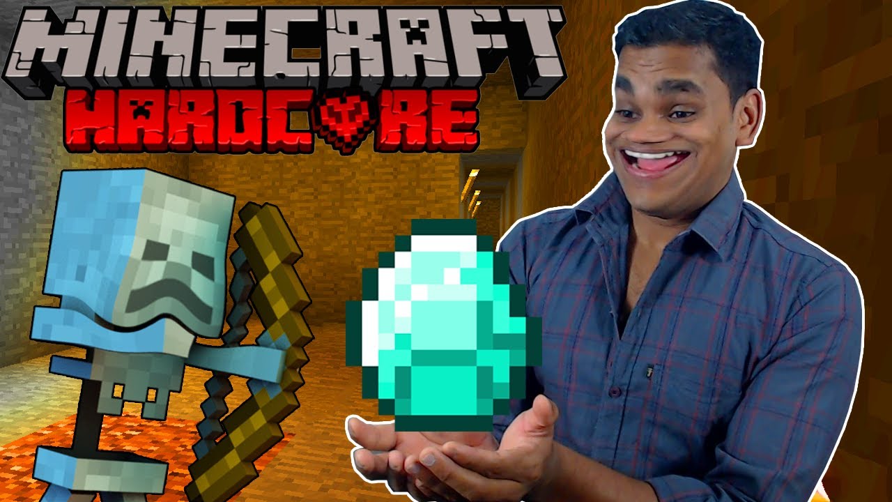 Getting Diamonds in Minecraft Hardcore 💀 #2 - YouTube