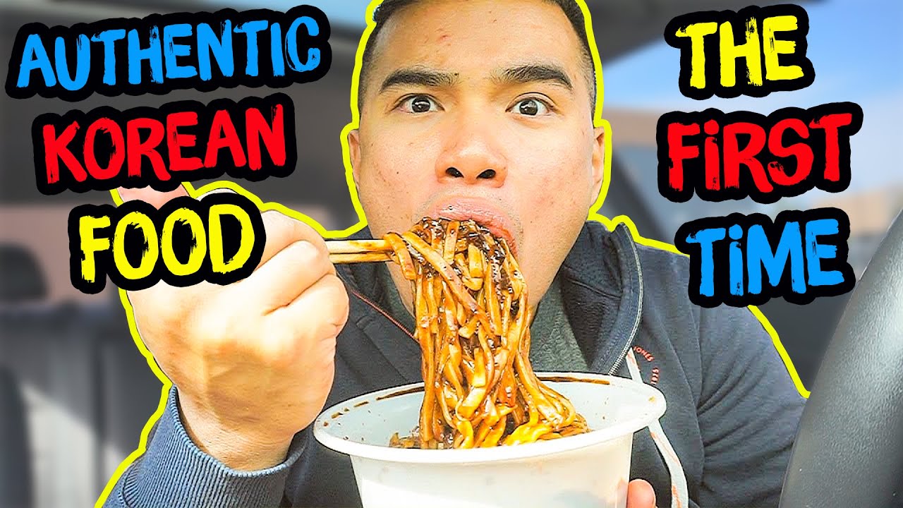First Time Trying AUTHENTIC KOREAN FOOD | Mukbang | QT