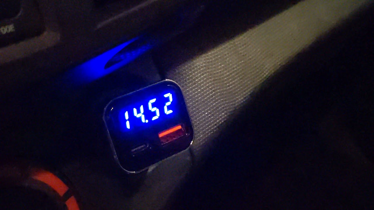 JEBSENS Dual Port USB Type C and USB 3.1 Fast Charge Car Adapter with Voltmeter Review