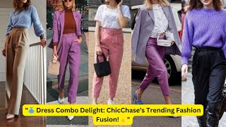 : "Mastering Fashion Fusion: ChicChase's Latest Trending Dress Combination!"#DressCombination#Fashion