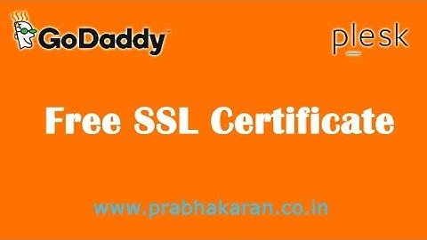 How to Install SSL certificate | Windows Hosting ( Plesk ) | Godaddy