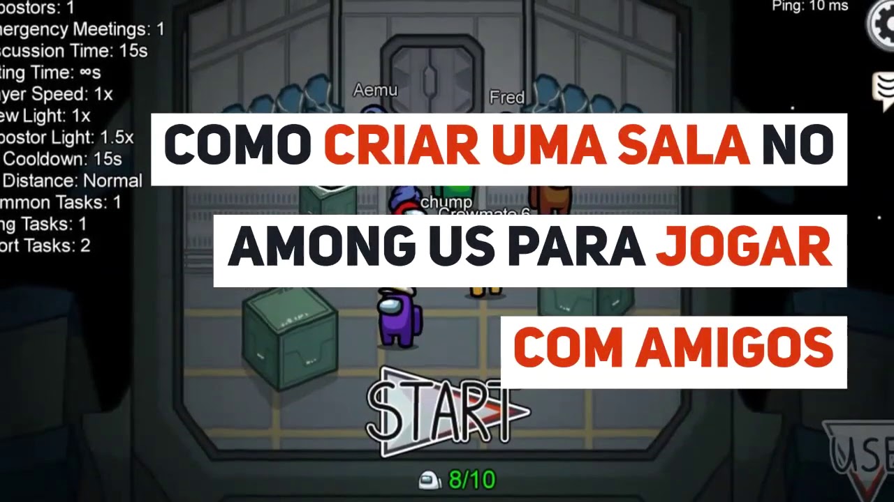 Como criar uma sala e jogar Among Us com seus amigos - Canaltech