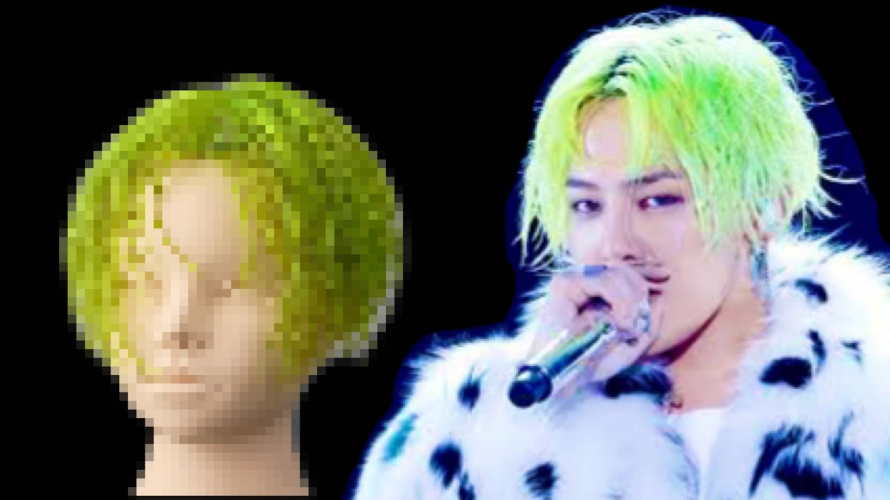 G Dragon Completely Reproduce The Hairstyle Youtube