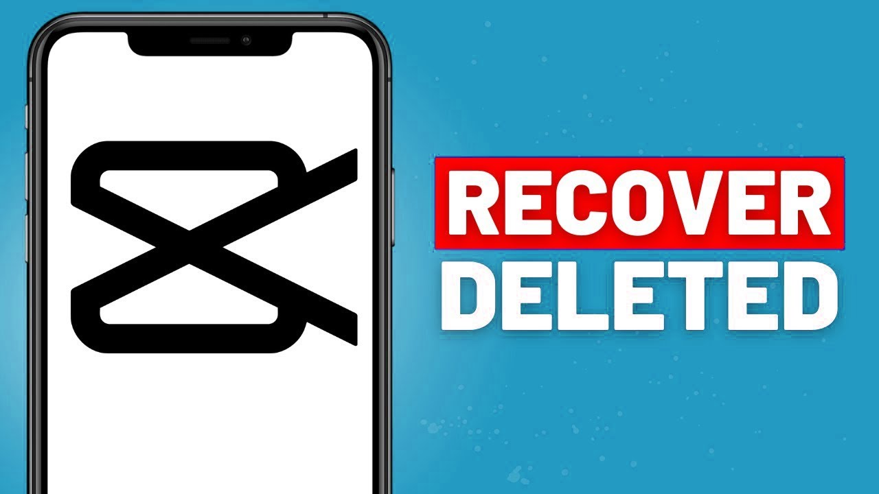(EASY) How To Recover Deleted CapCut Project in 2024 - YouTube