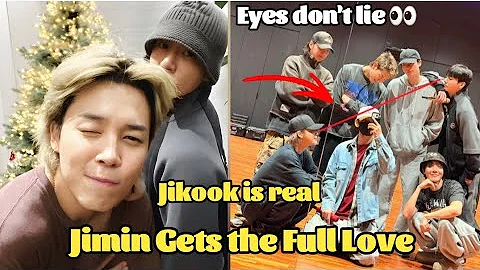 Jimin Gets the Full Love from Jungkook | Jikook is real 💓