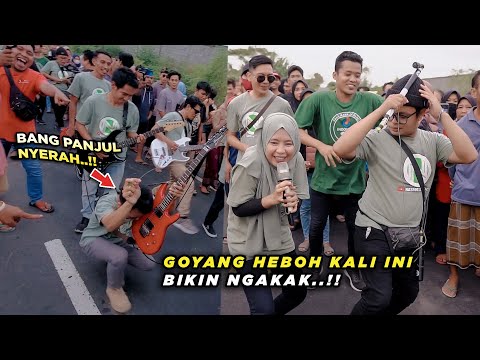 GAGAL MULUS..!! GOYANG HEBOH DI JALANAN BIKIN NGAKAK..!! DIRGHA NIA DANGDUT JALANAN IRAMA DOPANG