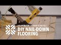 How to Install Nail Down Hardwood Flooring