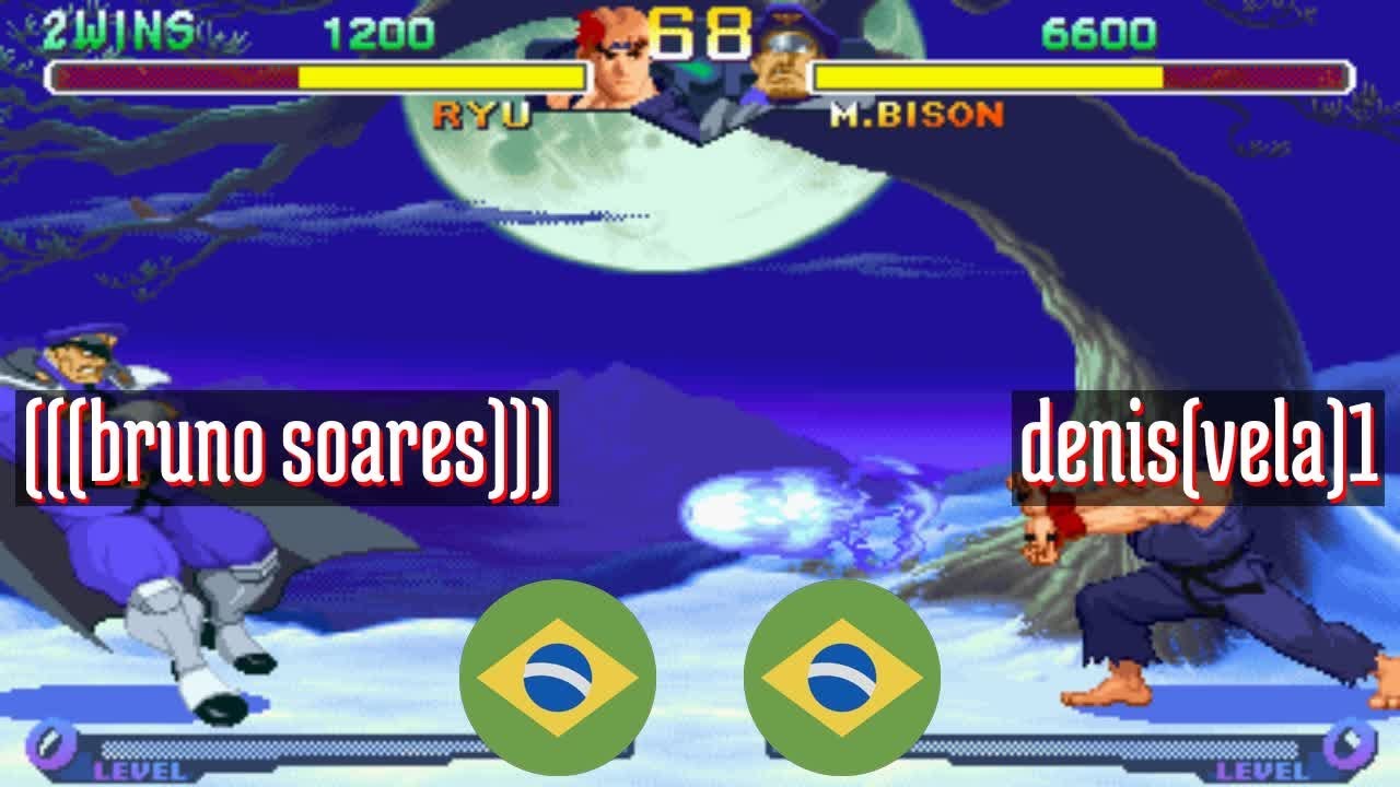 vs denis(vela)1 (BR) [FT10 @ Street Fighter Alpha 2 @ Fightcade]*Playlist: ...