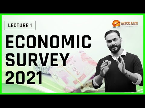 Economic Survey 2021 - 22 | Lecture 1 | Vajiram & Ravi