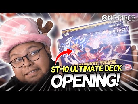 ST-10 Three Captains ULTIMATE DECK opening! - YouTube