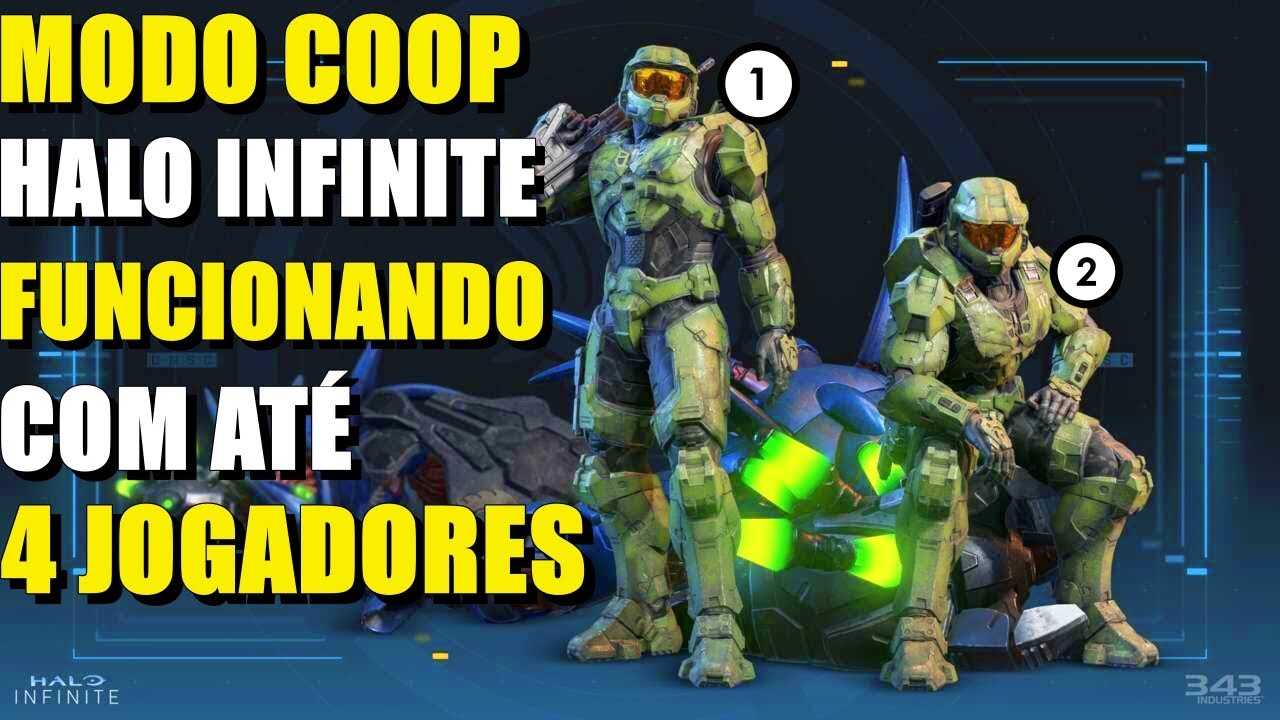 HALO INFINITE TEM COOP LOCAL CANCELADO! MODO FORJA E COOP ONLINE ADIADO! 