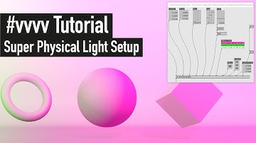 vvvv beta Tutorial | Super Physical Studio Light Setup