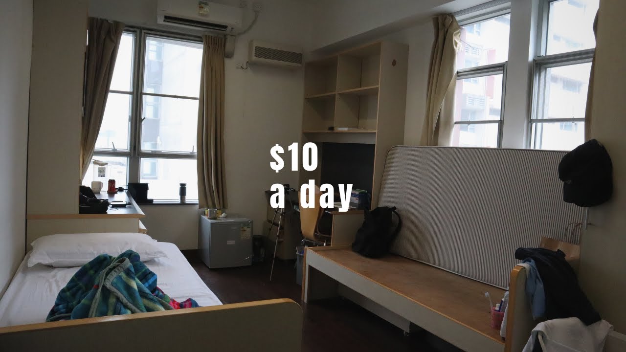 Room Tour // a student hostel in Hong Kong YouTube