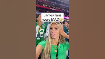 Eagles vs Chiefs had fans MAD😬 #shorts