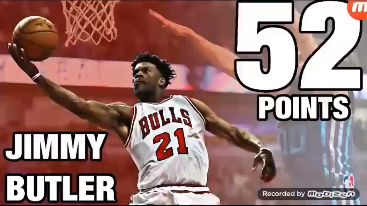 Jimmy Butler 52 POINTS!!!!!!! - YouTube