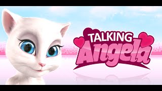 Говорящая Анжела - Кормим Анжелу. Купаем кошку - Talking Angela - Android GamePlay Говорящая Анжела - Кормим Анжелу. Купаем кошку - Talking Angela - Android GamePlay