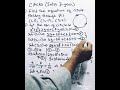 Circles Inter 2nd year.  Important long question.