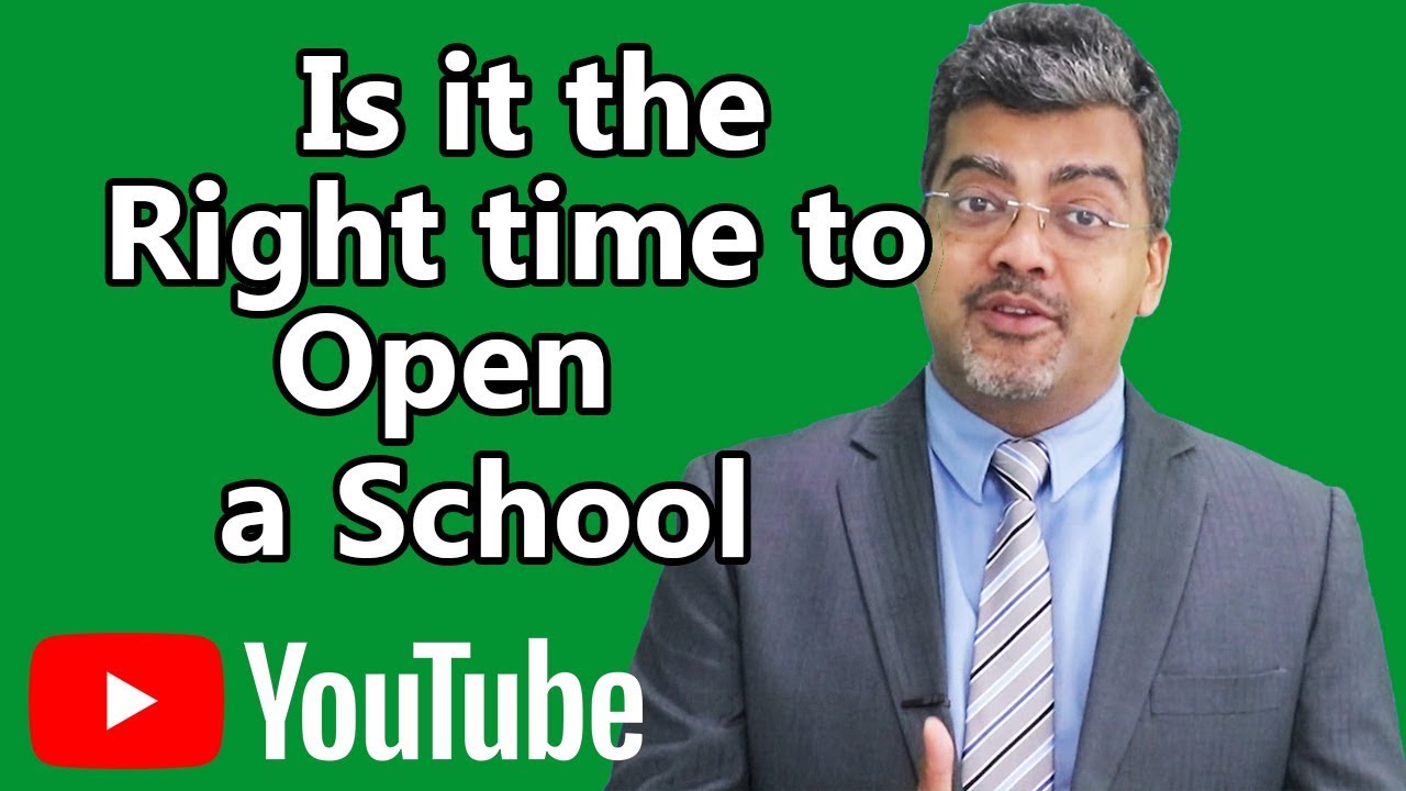 Do You Know The Right Time To Open A School Call Us At 9650193838
