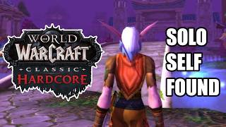 WoW Classic Hardcore – Solo Self-Found Night Elf Hunter (#104) [No Commentary]