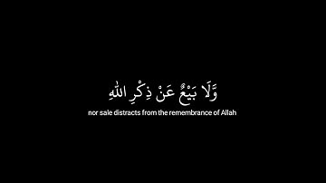 عبد الرحمن مسعد _ سورة النور _شاشة سوداء