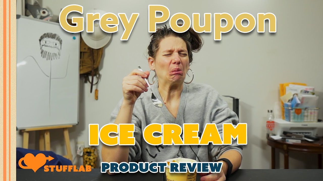 Grey Poupon Mustard Ice Cream Review Product Stuff Lab YouTube