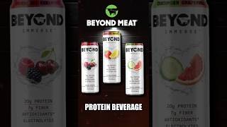 Beyond Meat Protein Drink?! 🤯 Beyond Immerse Review (Plant-Based Protein Soda Test)
