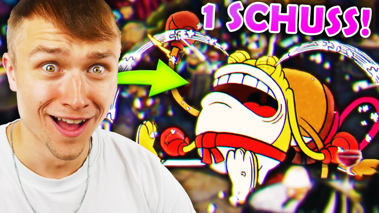 Ich besiege JEDEN Cuphead Boss mit EINEM Schuss!