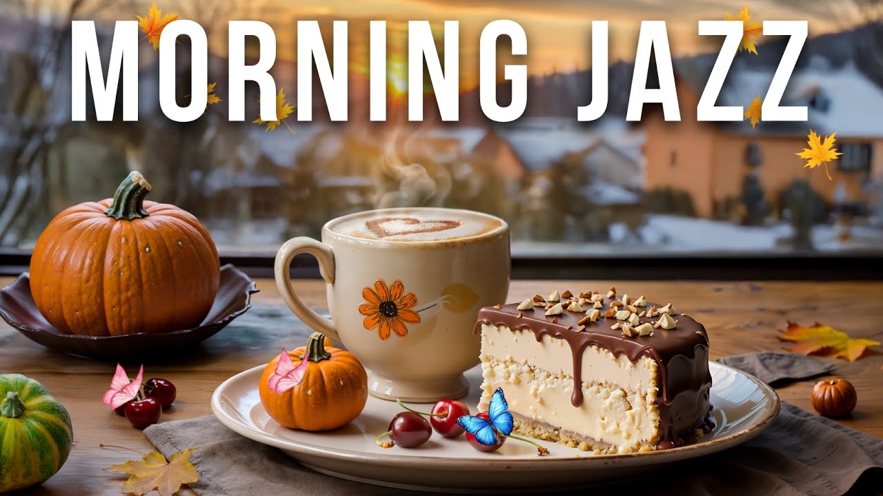 Morning Coffee Jazz ☕🍂 Smooth Bossa Nova & Elegant Cafe Music for Study ...
