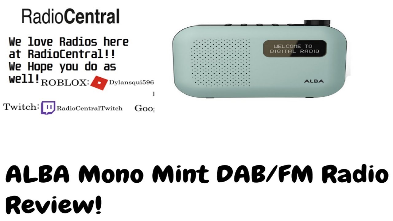 ALBA Mono Mint DAB/FM Radio Review! YouTube