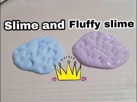 Slime και Fluffy Slime  Χωρίς βόρακα