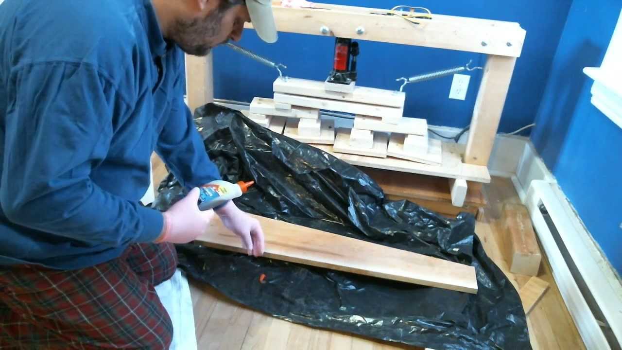 gunstock laminating with polyurethane glue YouTube