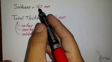 Group Index Method for Flexible Pavement Design | Part 3: Example