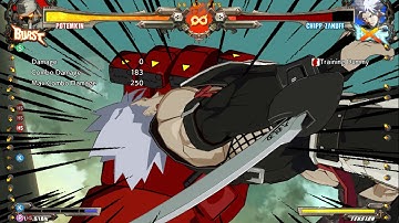 GUILTY GEAR Xrd -REVELATOR- | Potemkin Gigantor YRC ToD on Chipp