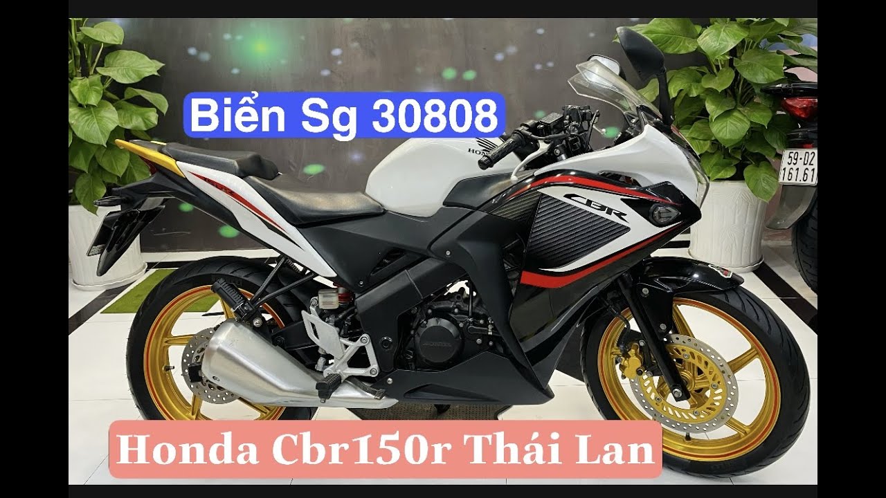 . Honda cbr150r bản Thái đăng kí 2015. Biển sg siêu đẹp 30808 . Thi ...