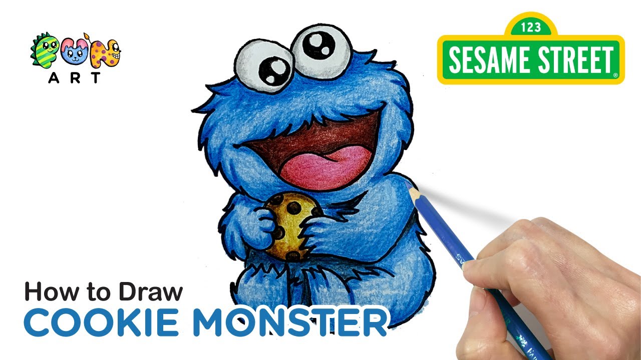 Details 70+ cookie monster sketch best - seven.edu.vn