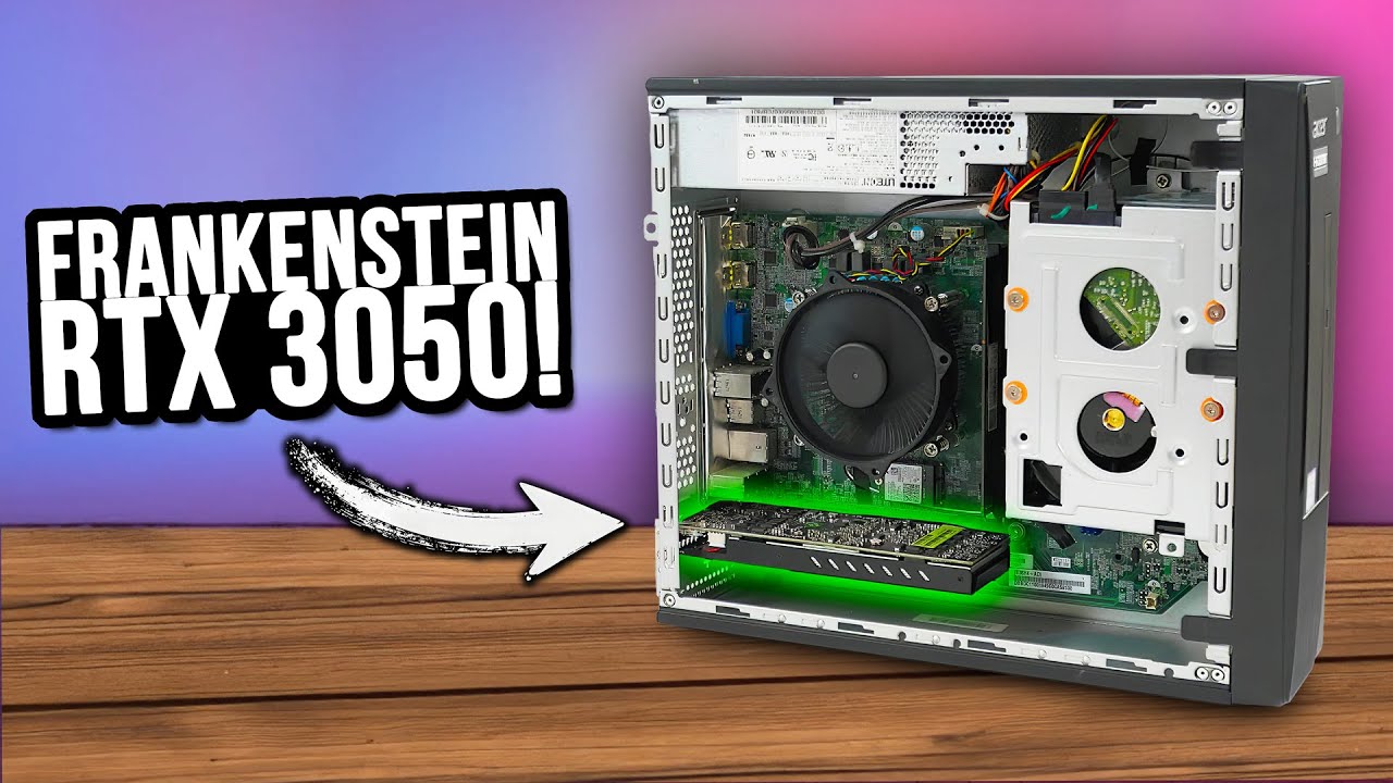 Turning An Acer Aspire XC-866 Office PC Into A Gaming PC