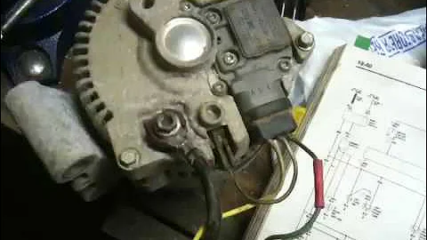 Ford alternator wiring questions