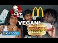 VEGAN DRIVE THRU REVIEW!🔥 & OFFICIAL VEGAN KFC BURGER! 🍟