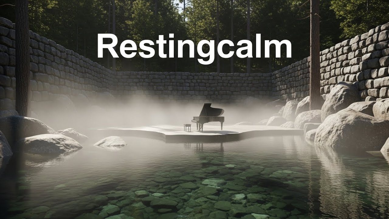1 Hour Calm Piano for Gentle Focus & Emotional Ease – Restingcalm