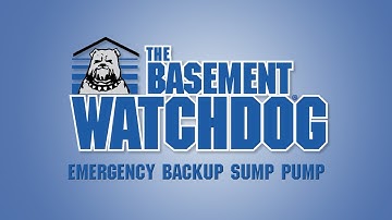Basement Watchdog Emergency Backup Sump Pump